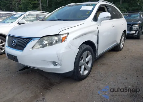 2010 Lexus Rx 350 z USA, uszkodzony, nr VIN 2T2BK1BA1AC055039